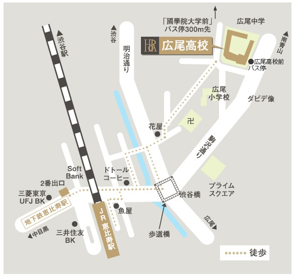 アクセス　目安マップ