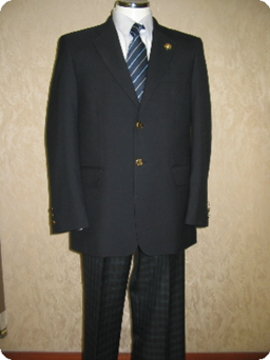 男子冬服　写真